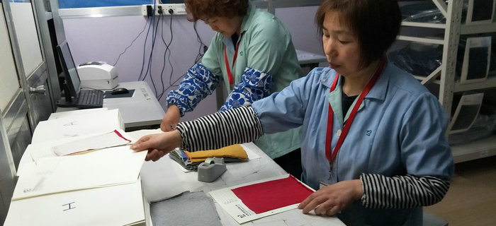 劉潭服裝面輔料管理或許繁瑣寡淡，但求細致高效