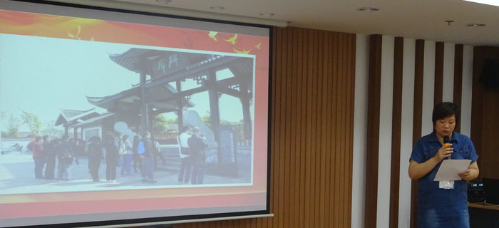 劉潭服裝舉辦紀念建黨96周年暨&ldquo;紅色之旅&rdquo;黨員演講活動