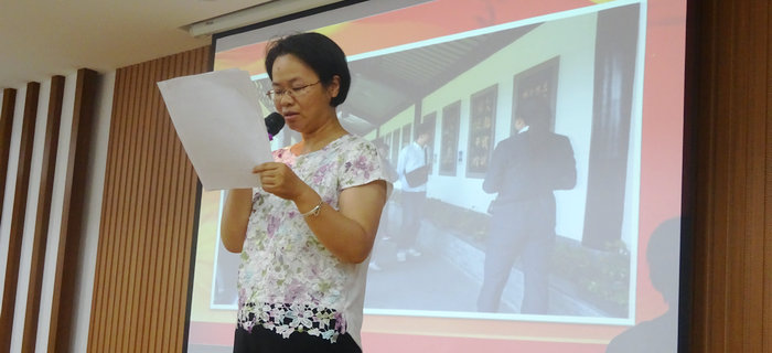 劉潭服裝舉辦紀念建黨96周年暨&ldquo;紅色之旅&rdquo;黨員演講活動