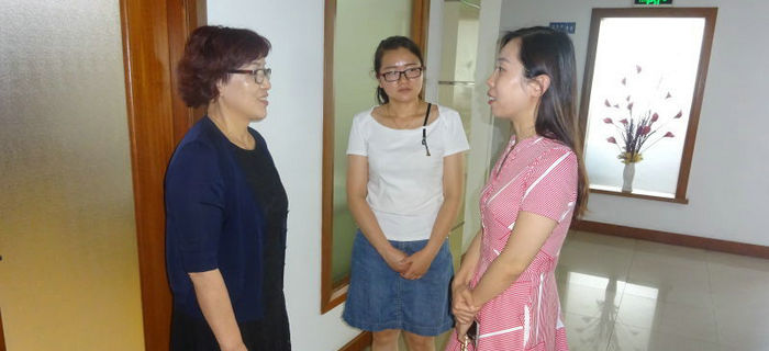 劉潭服裝：梁溪區(qū)團區(qū)委領導來我司指導團建工作
