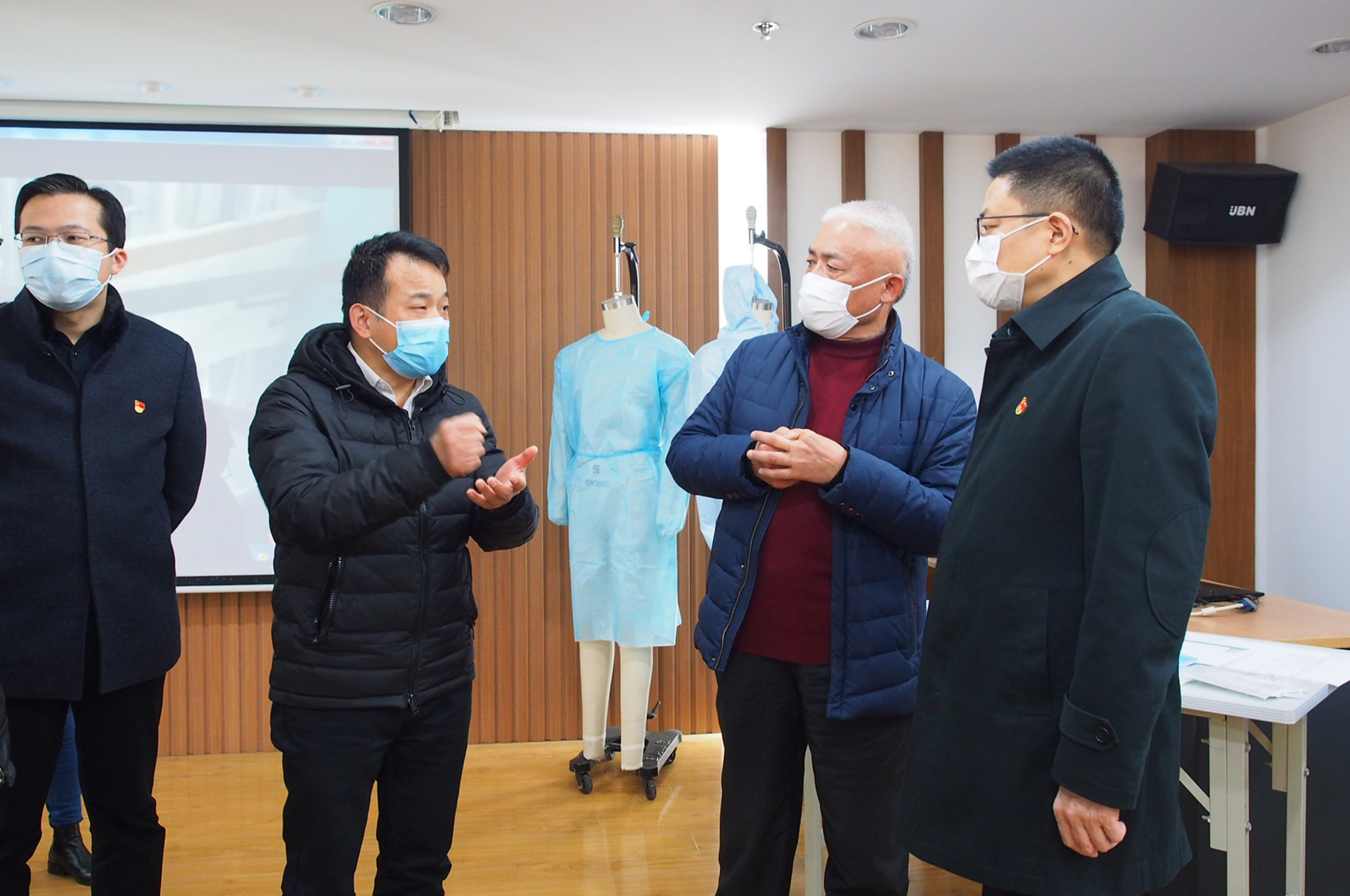 劉潭服裝復(fù)工檢查
