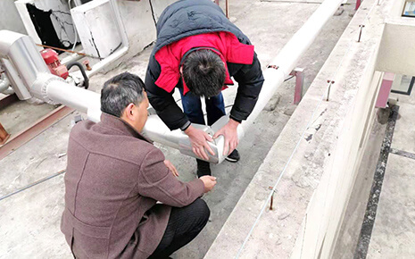 劉潭服裝做好防凍保暖工作，安全度過(guò)寒潮