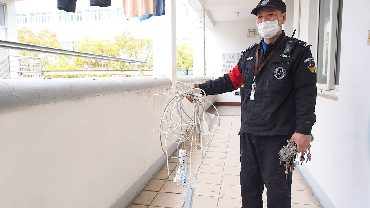 劉潭服裝廠開(kāi)展宿舍安全突擊檢查