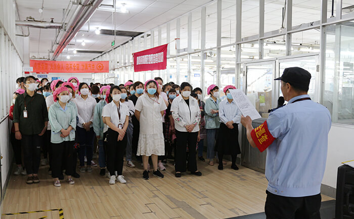 劉潭服裝廠組織開展防災(zāi)減災(zāi)宣傳教育活動(dòng)