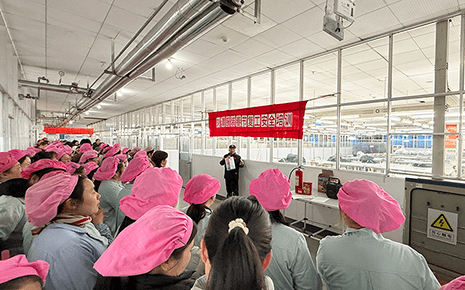 劉潭服裝開工日：強(qiáng)化安全培訓(xùn)，重視消防安全！