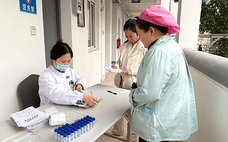 劉潭服裝：暖心兩癌篩查，情系員工健康