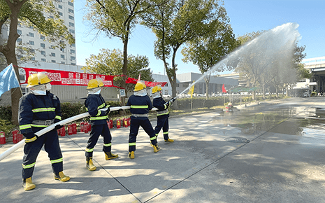 劉潭服裝開展消防運動會，筑牢消防安全“防火墻”