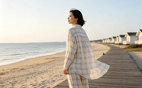 劉潭服裝｜出伏迎秋，換季穿搭解鎖居家松弛感