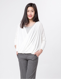 女式長袖針織衫