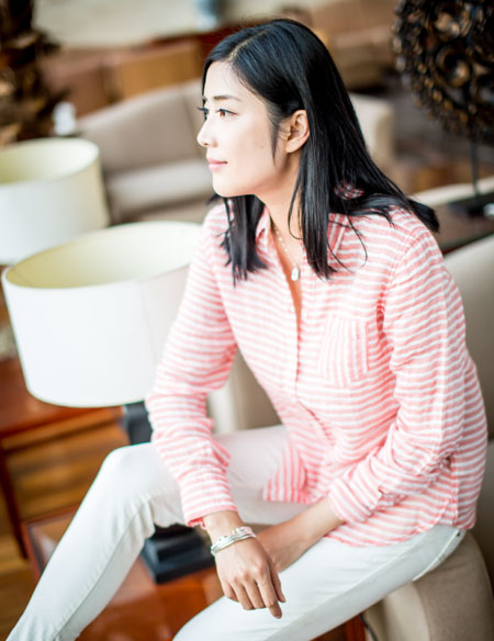 女式條紋襯衫