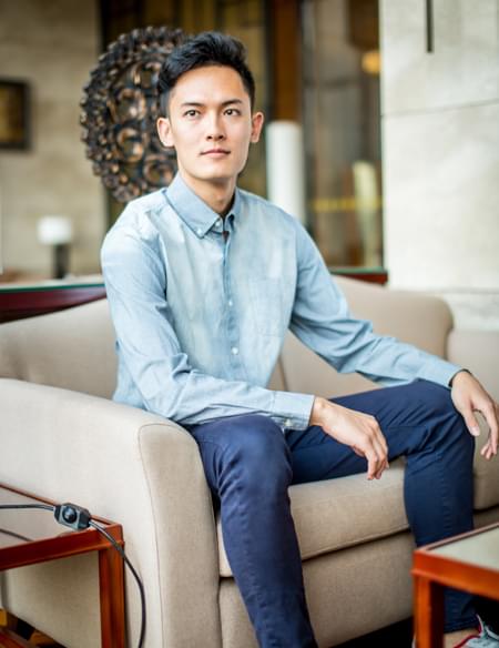 男式牛仔長袖襯衫