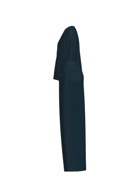 秋冬女士帶紐扣家居服
